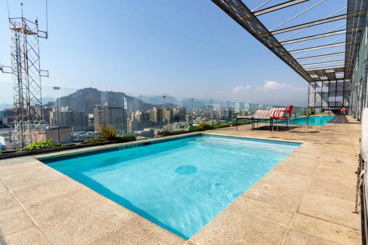 Tribeca Twin Room - Studio With Pool, Wifi, Ac Santiago Exterior foto