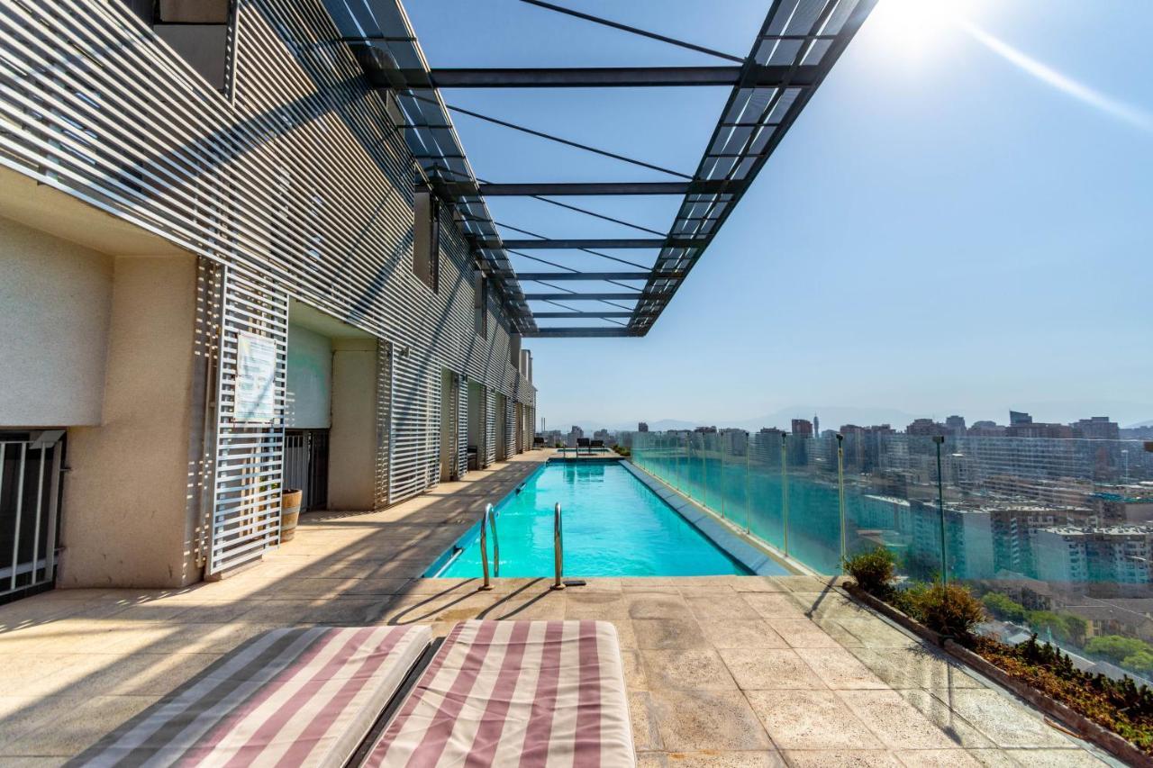 Tribeca Twin Room - Studio With Pool, Wifi, Ac Santiago Exterior foto